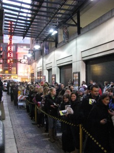 Stage Door for final WICKED performance